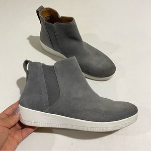 Fitflop Grey Superchelsea  Pull On Boots 8